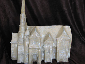 Au grès des saisons | Sculpture  Au grès des saisons église décoration créations Sculpture