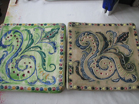 Au grès des saisons | Plateaux au grès des saisons dessous de plat