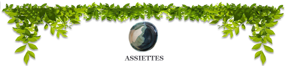 Au grès des saisons | Assiettes au grès des saisons assiette vaisselle création