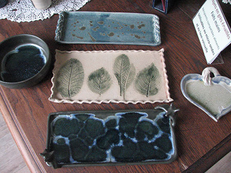 Au grès des saisons | Plateaux au grès des saisons plateaux feuilles vaisselle création