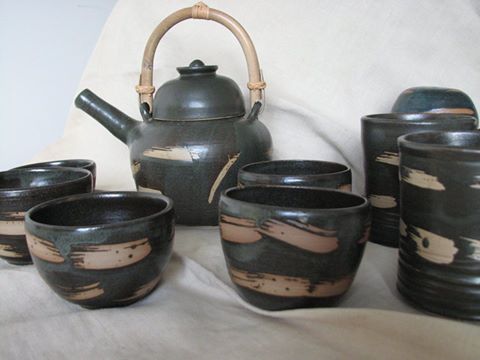 Au grès des saisons | Services au grès des saisons services à thé théière vaisselle créations