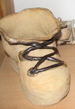 Au grès des saisons chaussure créations sculptures