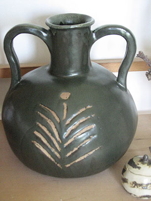 Au grès des saisons | Vase Au grès des saisons décoration création Vase