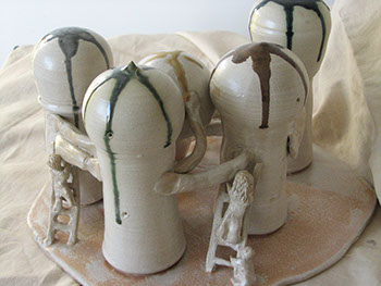 Au grès des saisons | Sculpture  Au grès des saisons la mondialisation positive décoration création Sculpture