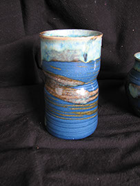 Au grès des saisons | Vase Au grès des saisons décorations  créations Vase